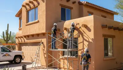 Mesa, AZ painters providing professional interior and exterior painting services