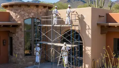 Mesa, AZ painting contractor providing professional interior and exterior painting services