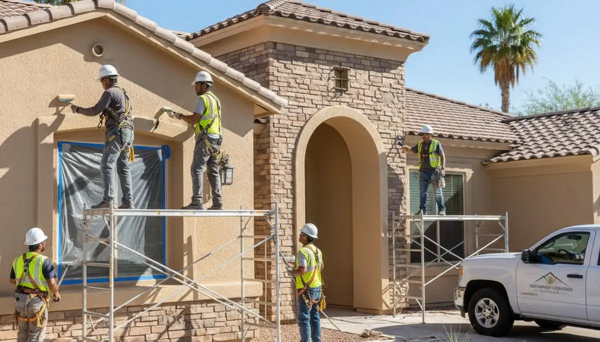 Mesa, AZ painting contractor providing professional interior and exterior house painting services