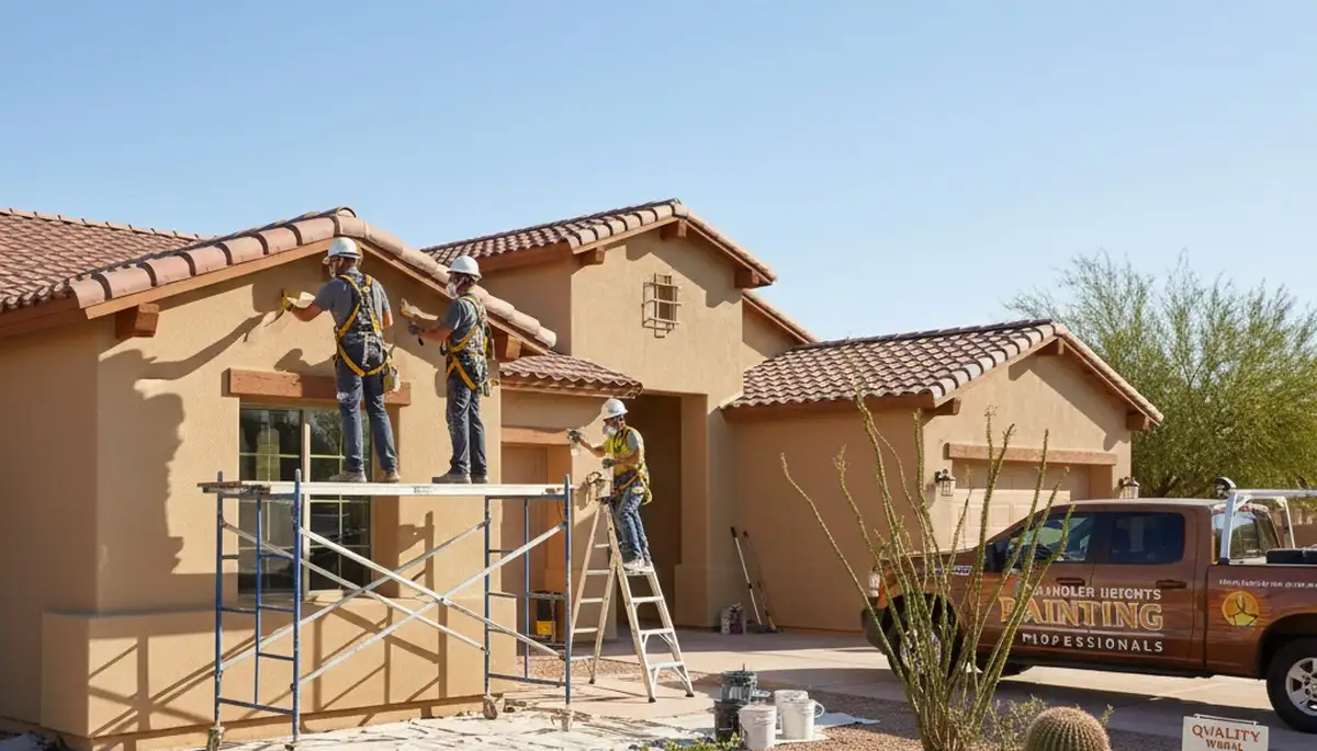 Mesa, AZ painting contractor serving residential and commercial interior and exterior painting services