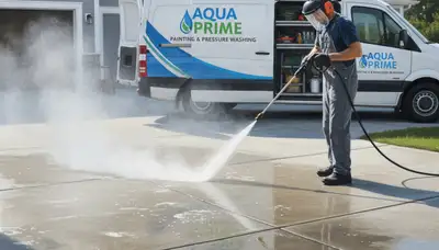 Mesa, AZ concrete pressure cleaning for driveways and patios by Mesa Paint Pros