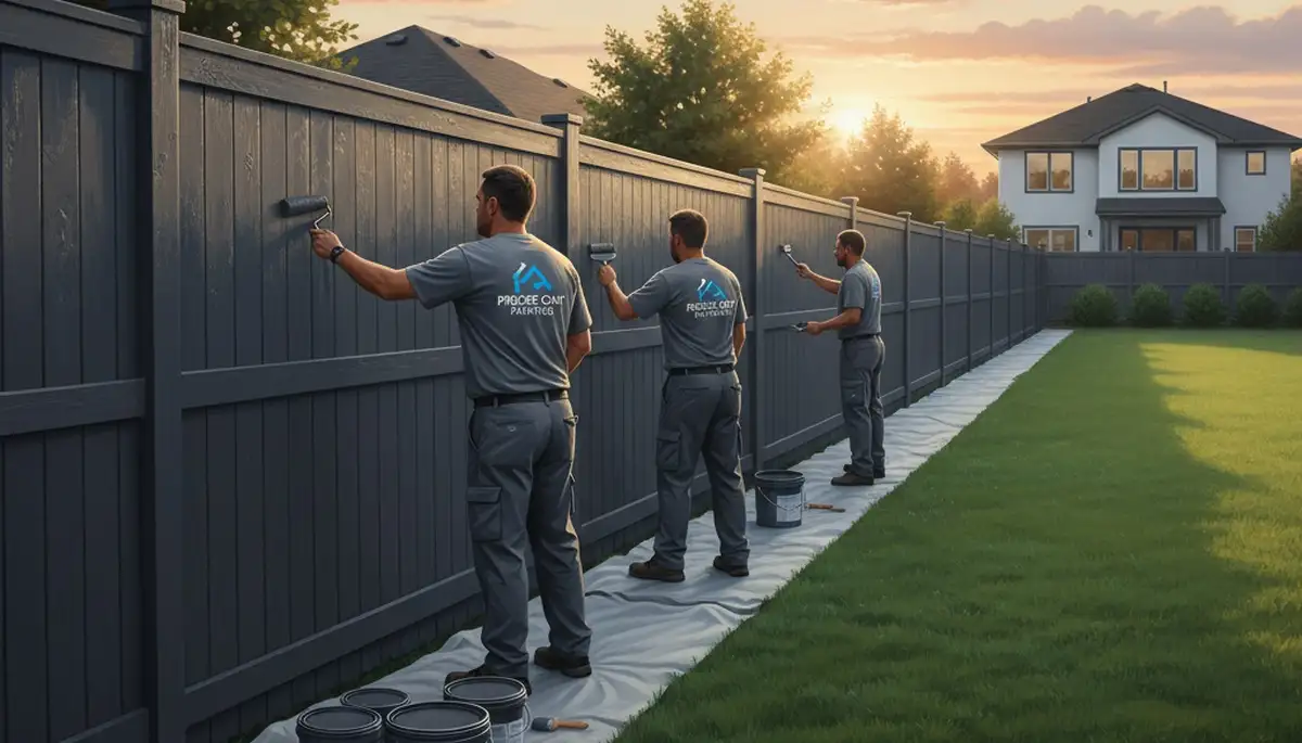 Fence painting service in Mesa, AZ for heat- and weather-resistant curb appeal