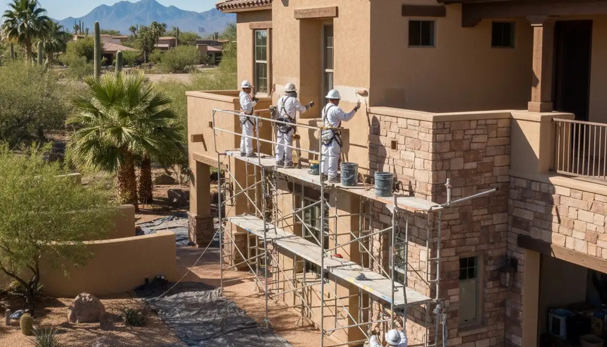 Professional painters in Mesa, AZ delivering quality interior and exterior painting services
