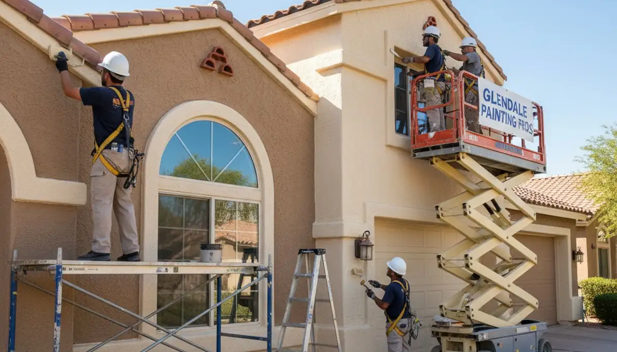 Mesa, AZ painting contractor providing professional interior and exterior house painting services
