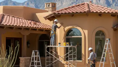 Mesa, AZ painting contractors providing professional interior and exterior house painting services
