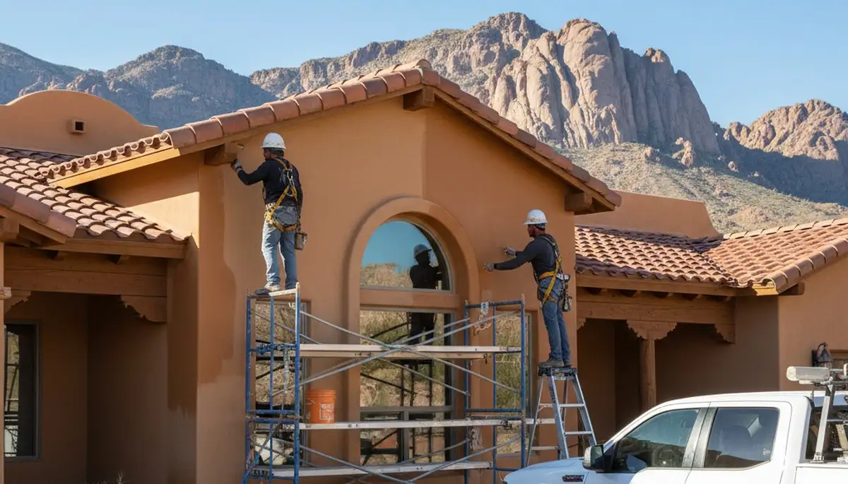 Painting contractors in Mesa, AZ providing professional interior and exterior house painting services