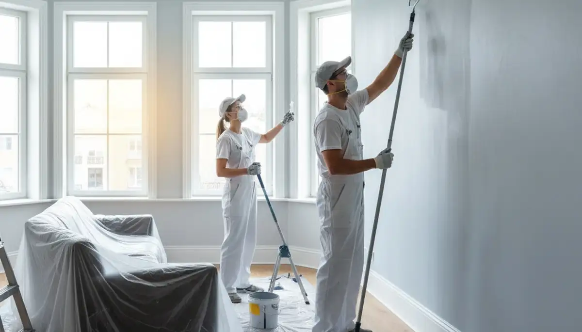 Interior house painting in Mesa, AZ by Mesa Paint Pros for durable desert-home finishes