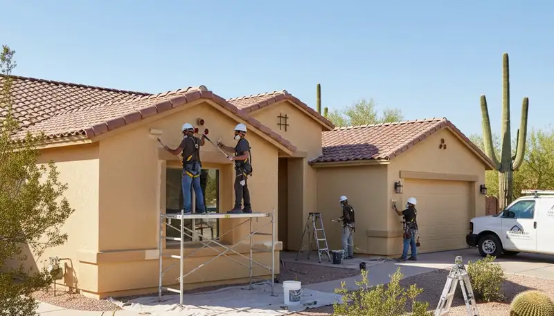 Mesa, AZ painting contractor delivering professional residential and commercial painting services