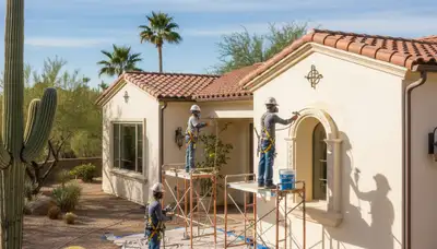 Professional painters providing painting services in Mesa, AZ for homes and businesses
