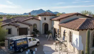 Mesa, AZ painting contractor showcasing professional residential and commercial painting services