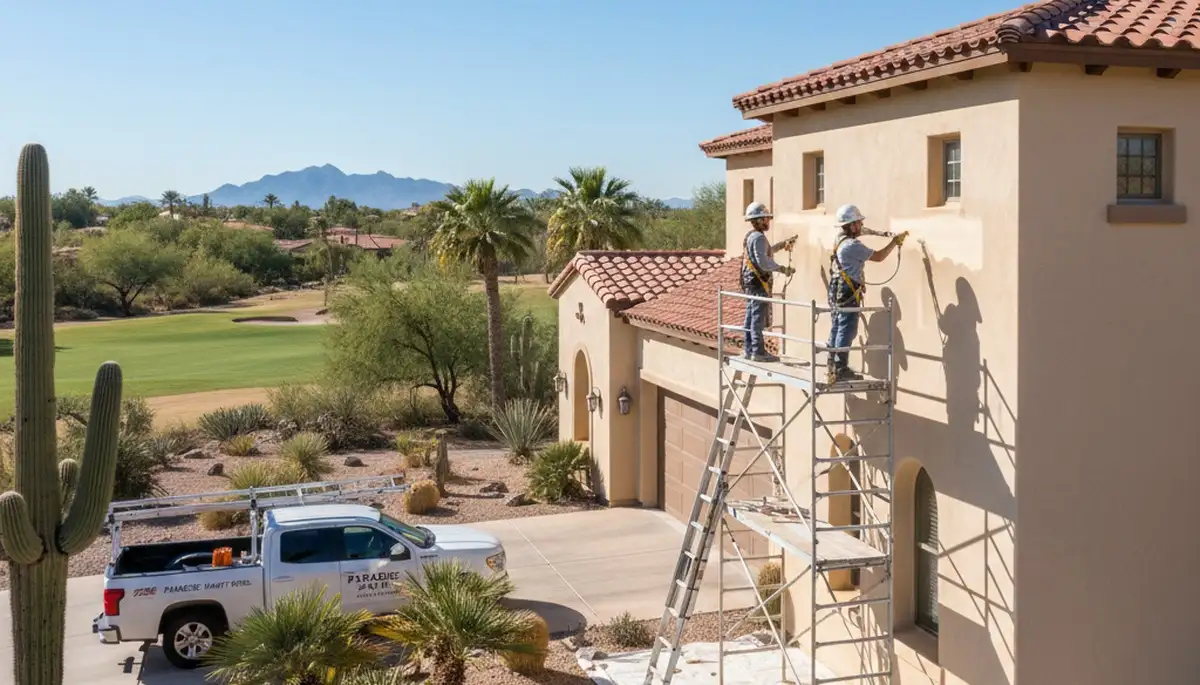 Mesa, AZ painting contractor providing professional interior and exterior house painting services