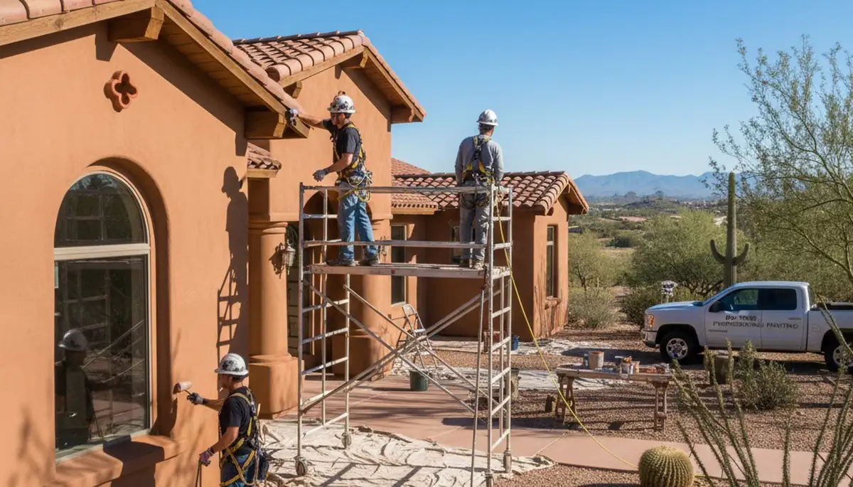 Mesa, AZ painting contractor showcasing professional residential and commercial painting services