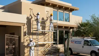 Professional painters serving Mesa, AZ for interior and exterior house painting services